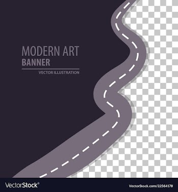 Modern art abstract banner square frame for text vector image