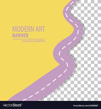 Modern art abstract banner square frame for text vector image