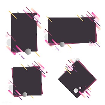Modern banners in various shapes set illustra.. | Free stock vector - 513421