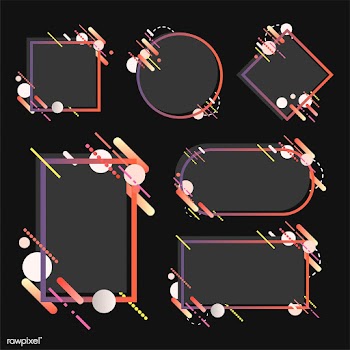 Modern banners in various shapes set illustra.. | Free stock vector - 513425