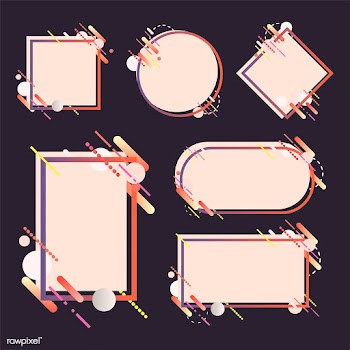 Modern banners in various shapes set illustra.. | Free stock vector - 513426