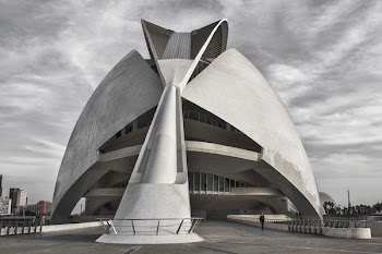 Modern Building Against Cloudy Sky