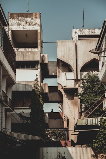 modern buildings  