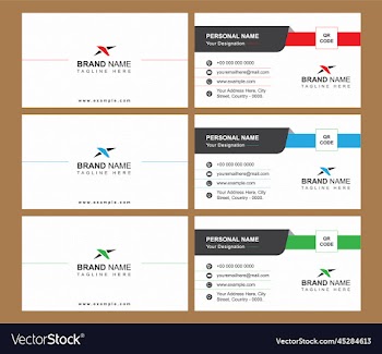 modern business card design