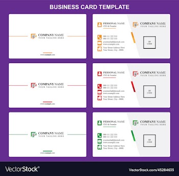 modern business card design