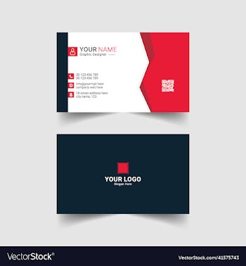 modern business card design template