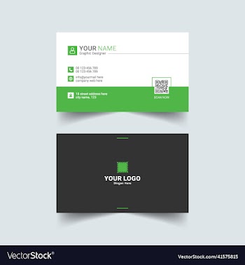modern business card design template
