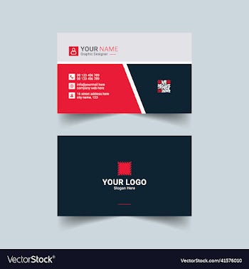 modern business card design template