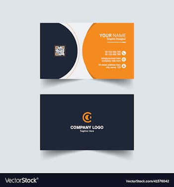 modern business card design template