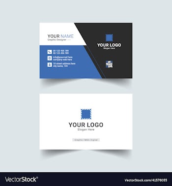modern business card design template