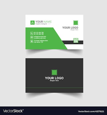 modern business card design template