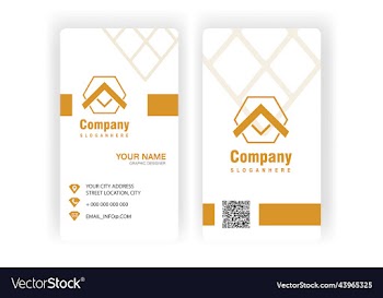 modern business card design template