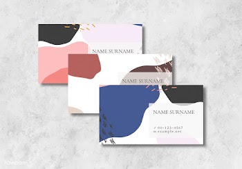 Modern business card designs | Free stock vector - 594855