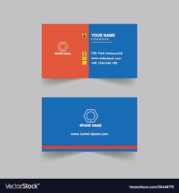 modern business card template