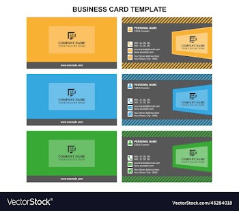 modern business card template