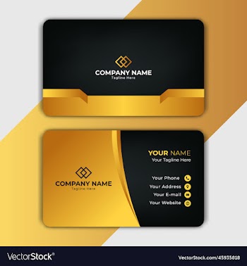 modern business card template