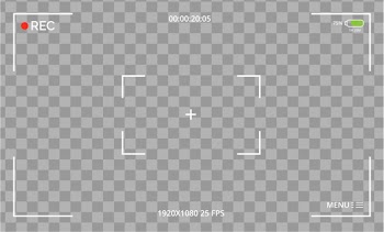 Modern camera view Free Vector