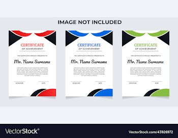 modern certificate template