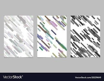 Modern chaotic rounded diagonal stripe background vector image