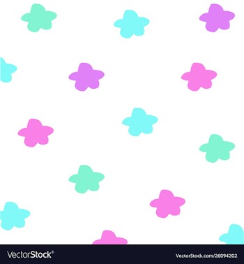 Modern christmas scandinavian stars flower vector image