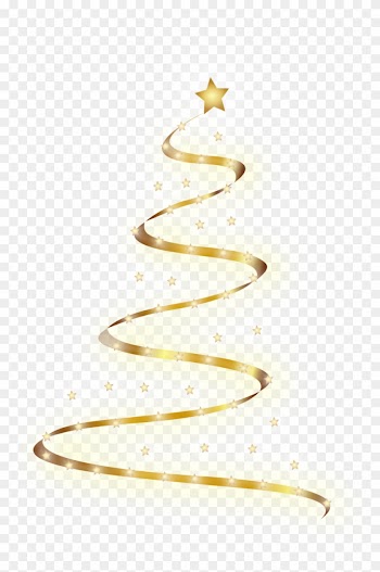 Modern Christmas Tree - Christmas Tree For Invitations