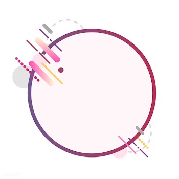 Modern circle banner in colorful frame illust.. | Free stock vector - 513436