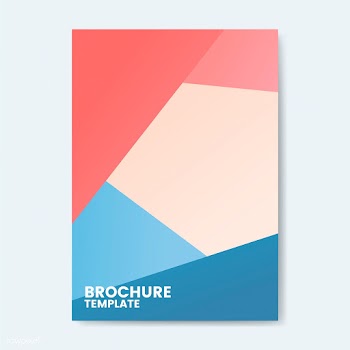 Modern colorful brochure template design | Free stock vector - 458282