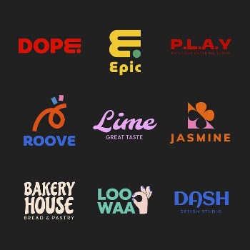 Modern, colorful business logo template | Free Vector - rawpixel