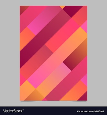 Modern colorful geometrical gradient stripe page vector image
