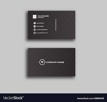 modern corporate business card design template