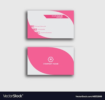modern corporate business card template
