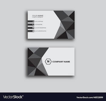 modern corporate business card template