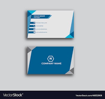 modern corporate business card template