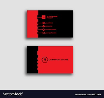 modern corporate business card template