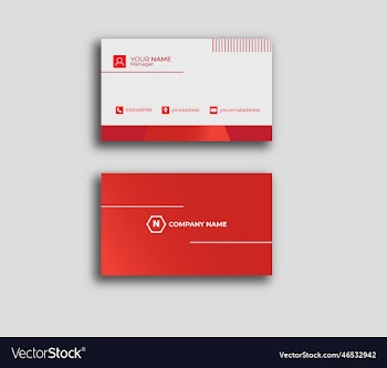 modern corporate business card template