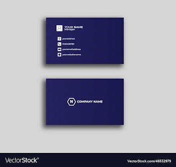 modern corporate business card template