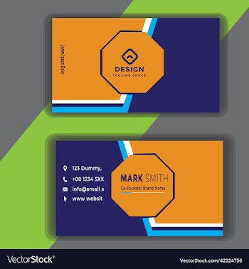 modern creative and clean business card tem