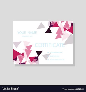 Modern creative and clean business card template vector image