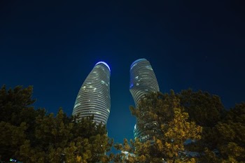 Modern Curvy Towers