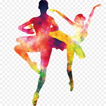 Modern dance - Colorful dance dance cards 