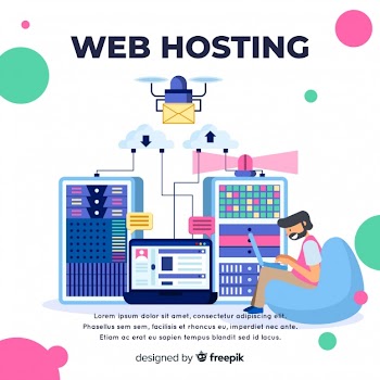 Modern data hosting concept