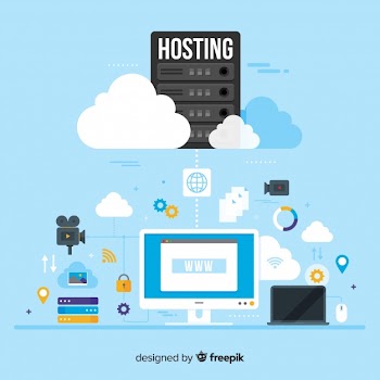 Modern data hosting concept