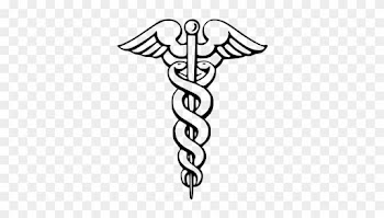 Modern Depiction Of The Caduceus As The Symbol Of Commerce - Medical Caduceus