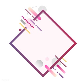 Modern diamond banner in colorful frame illus.. | Free stock vector - 513372