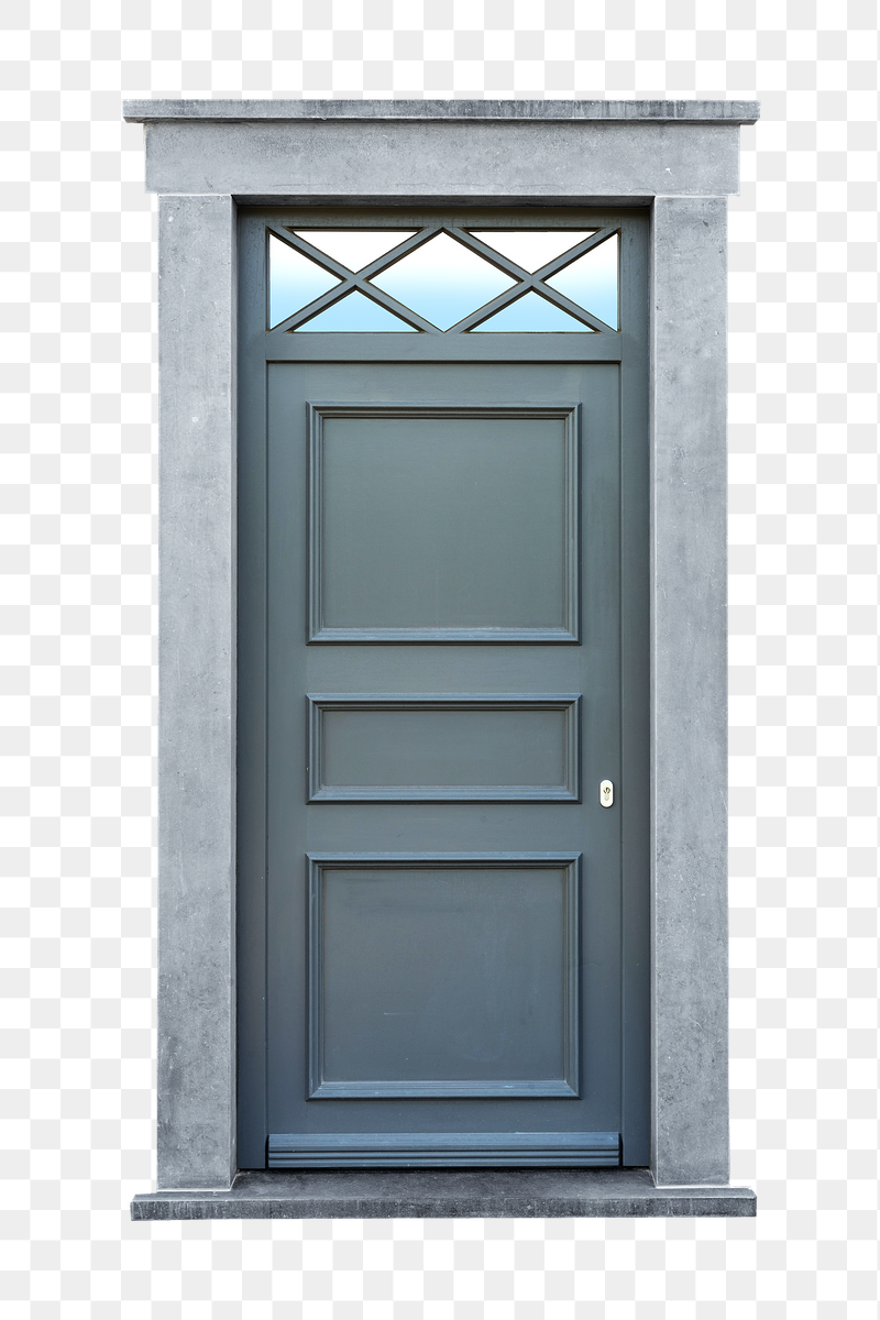 Modern door png sticker, transparent | Free PNG - rawpixel