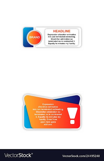 Modern elements infografics template for your vector image