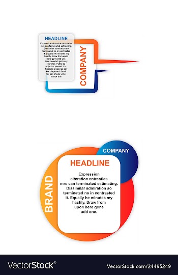 Modern elements infografics template for your vector image