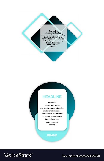 Modern elements infografics template for your vector image