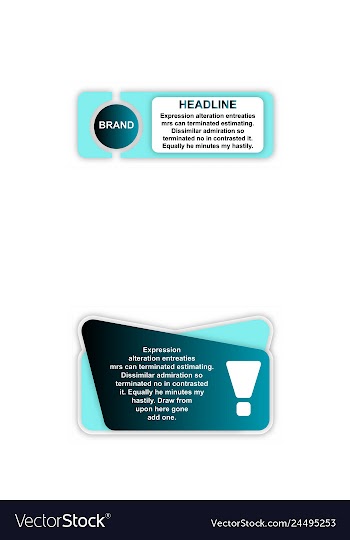 Modern elements infografics template for your vector image
