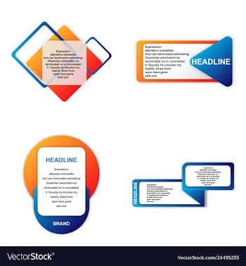 Modern elements infografics template for your vector image